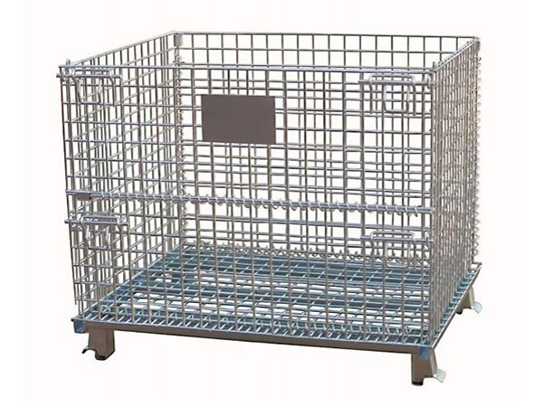  Conteneur grillagé rabattable 